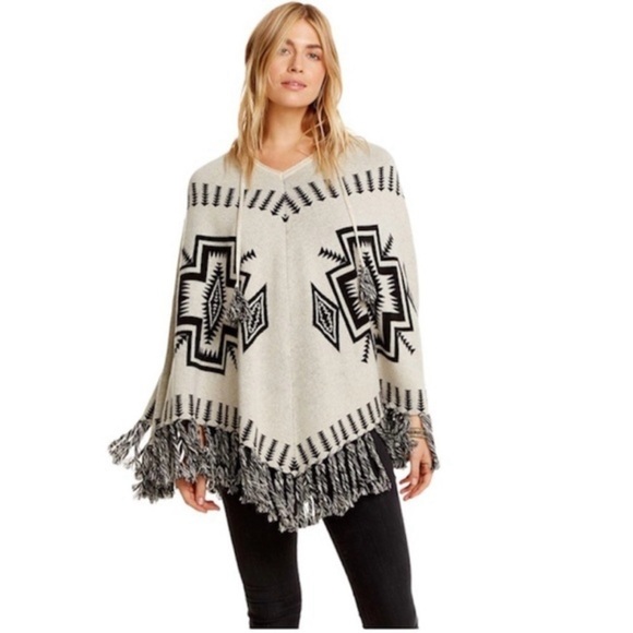 Chaser Blanket Poncho Southwestern Tribal Aztec. NWT. Sz XS/S - Picture 1 of 15